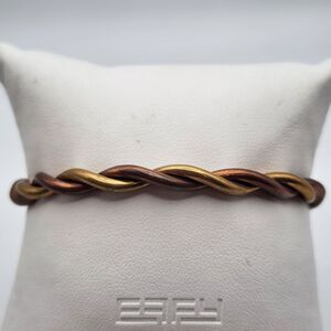 Michael Thompson Navajo Gold Tone & Copper Tone Twist Bracelet